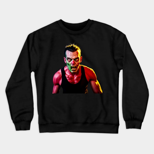 Zombie Rage Crewneck Sweatshirt by NewShift